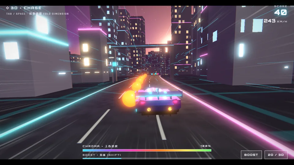 Sketch-to-color 3D racing